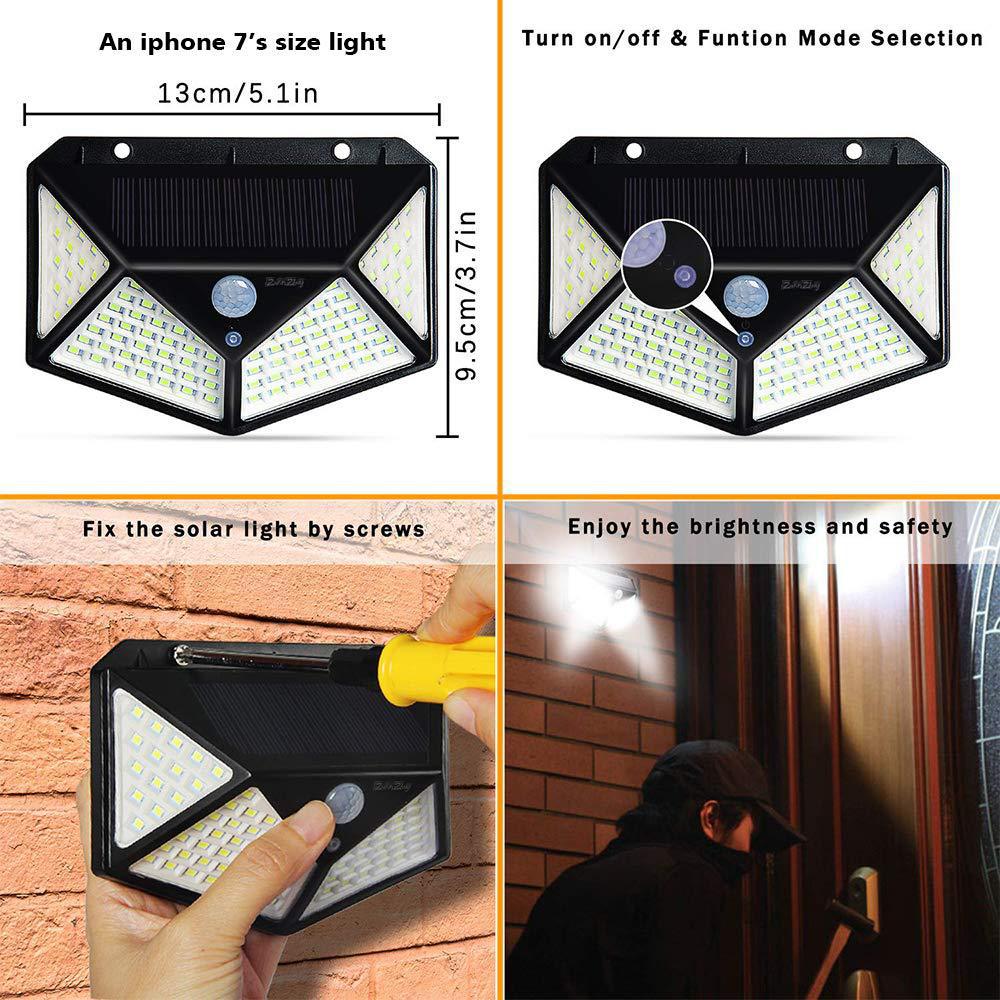 LED Solar Wall Lights